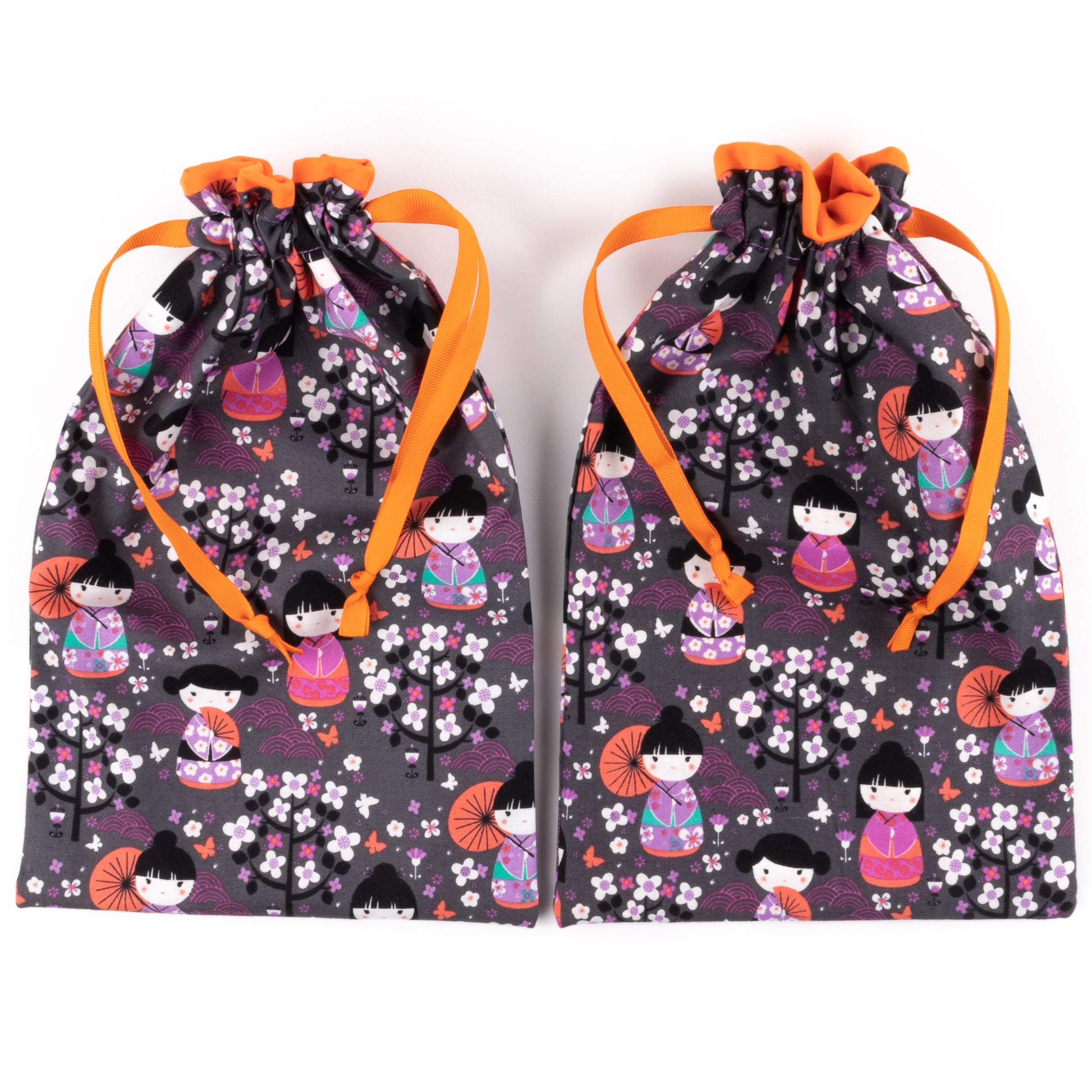 Japanese Handbag Shoes Set Kimono Silk Purse Japanese 